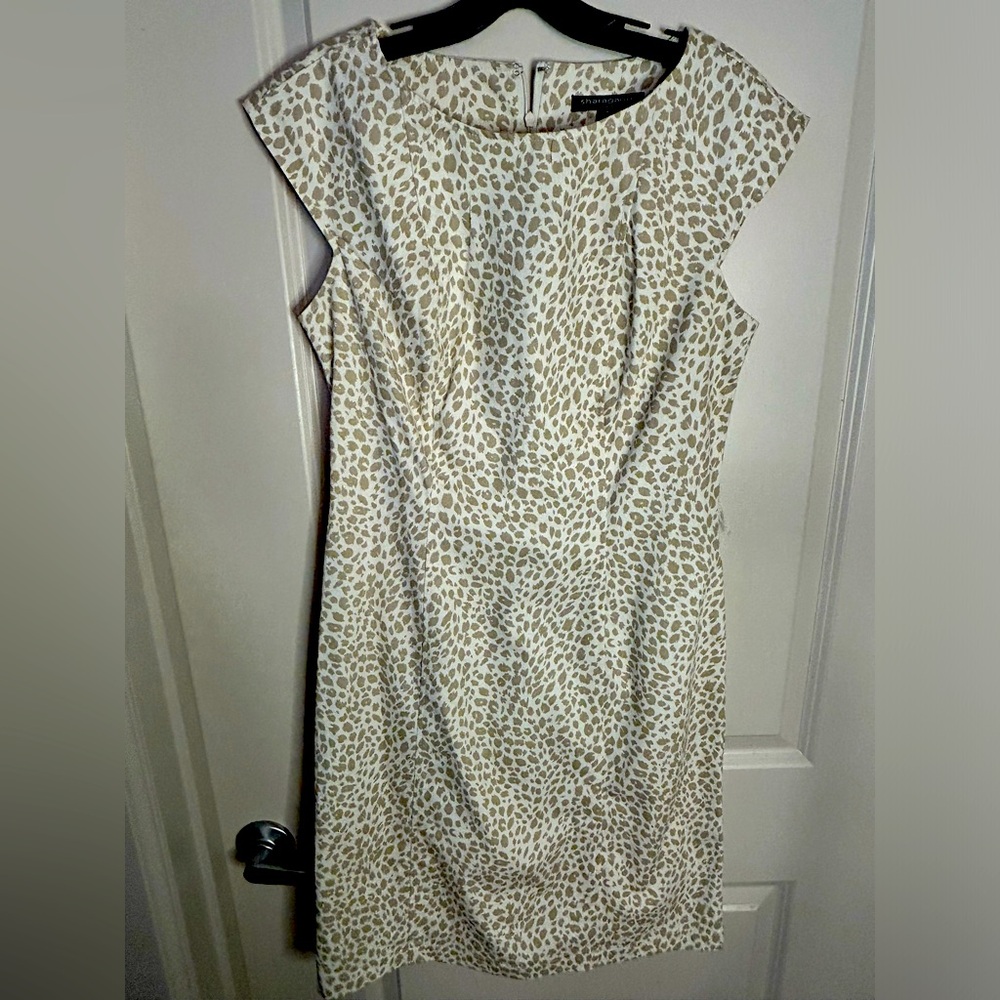 Animal print dress